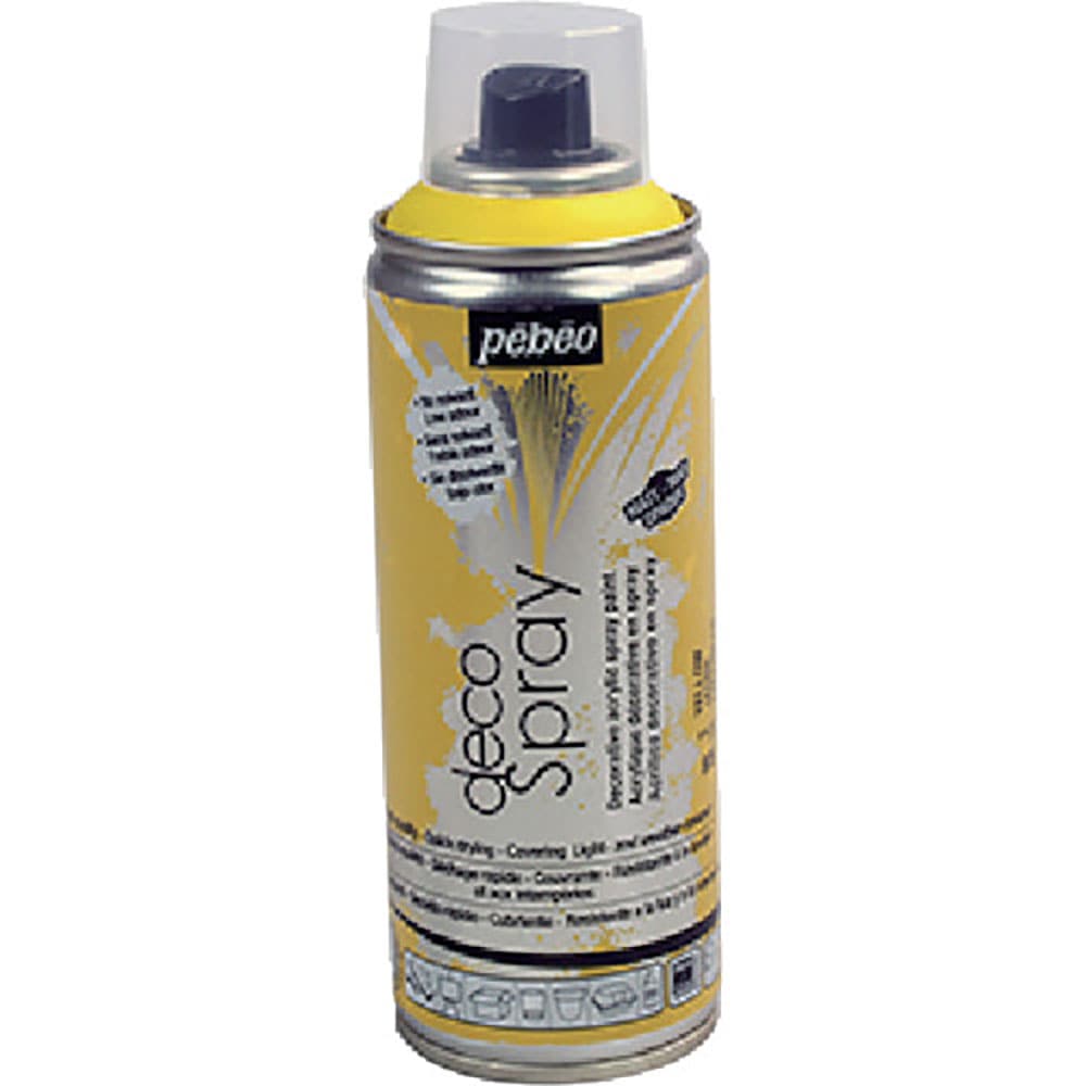 Ｐｅｂｅｏ　デコスプレー２００ｍｌ　マット色　イエロー　９３８０５＿