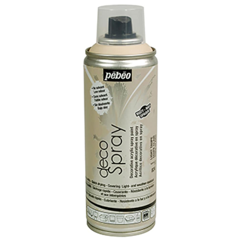 Pebeo デコスプレー200ml マット色 ライトトープ 93824_
