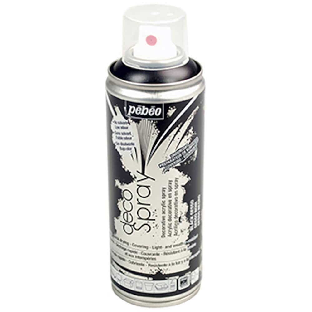 Ｐｅｂｅｏ　ＤＩＹ用デコスプレー　２００ｍｌ　下地剤　ブラックジェッソ　９４０１１＿