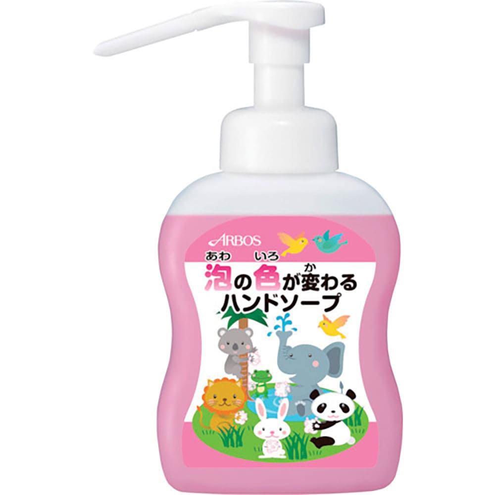 アルボース　泡の色が変わるハンドソープ５００ＭＬ　１０９９７＿