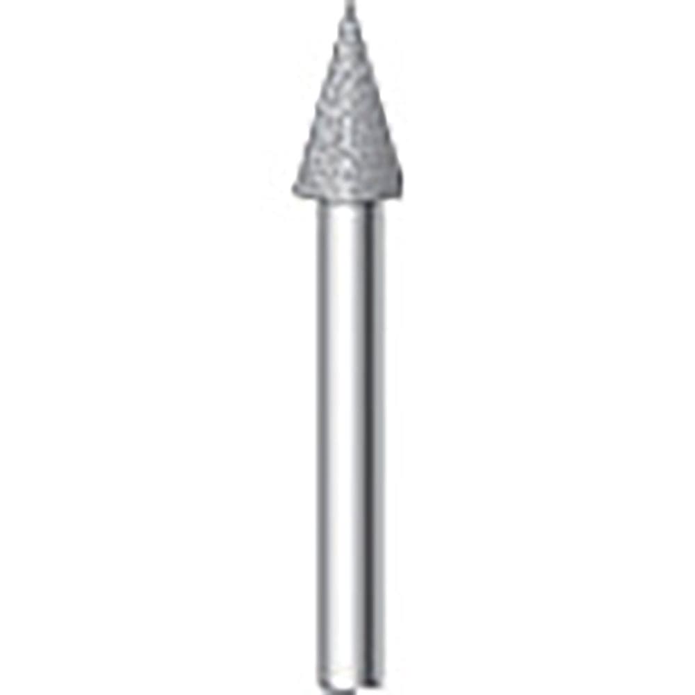 ナカニシ　電着ダイヤモンドバー　粒度＃１３０　円錐　刃径３ｍｍ　刃長５ｍｍ　１１１３２＿