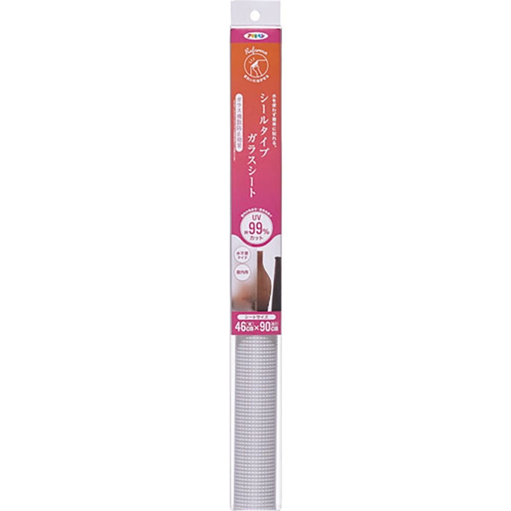 アサヒペン　シールタイプガラスシート　４６ＣＭＸ９０ＣＭ　ＳＧＳ－０３スクエアドッ　１１８６４６＿