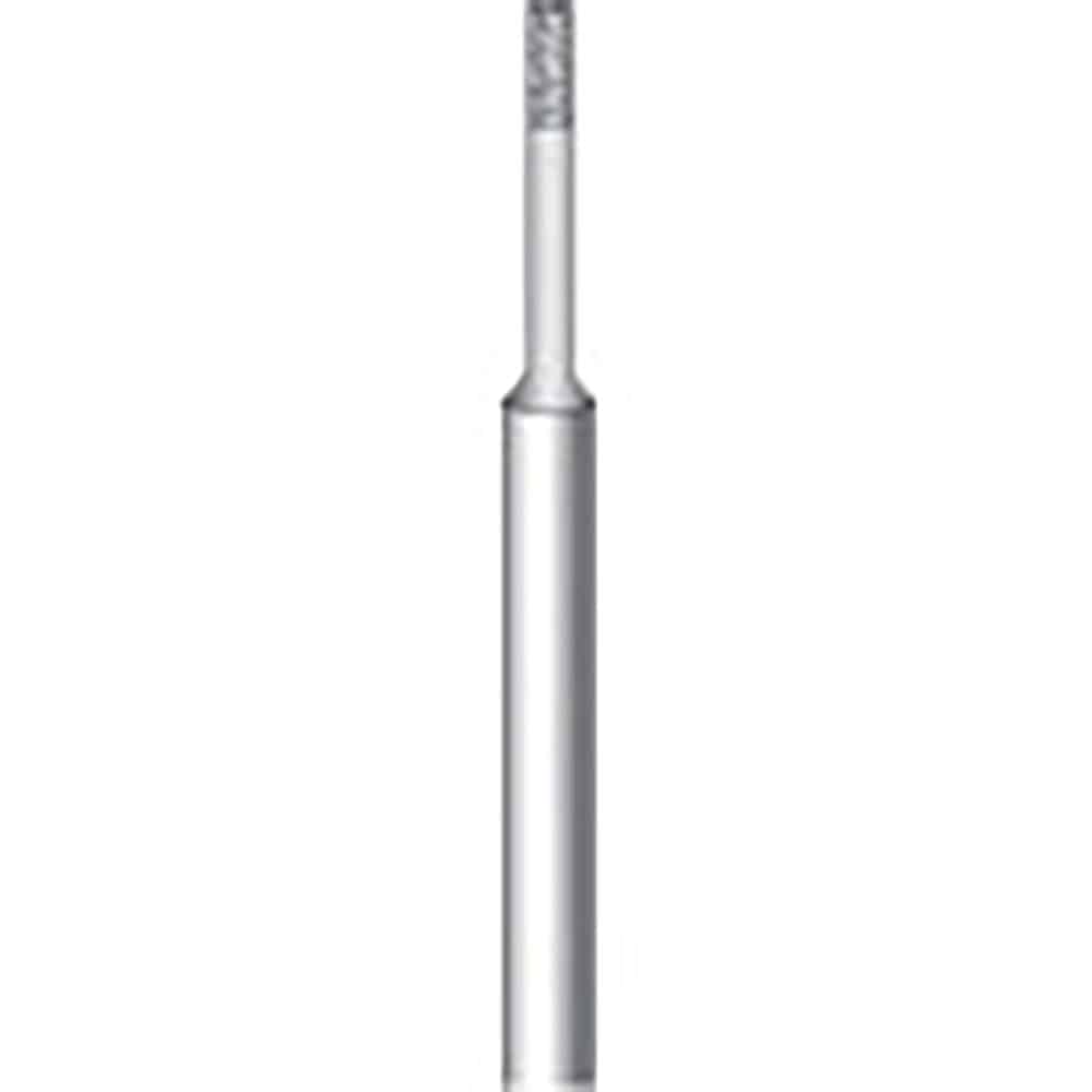 ナカニシ　超硬軸電着ダイヤモンドバー　円筒型　φ１．４×４×軸φ３　＃１４０　１２２４０＿