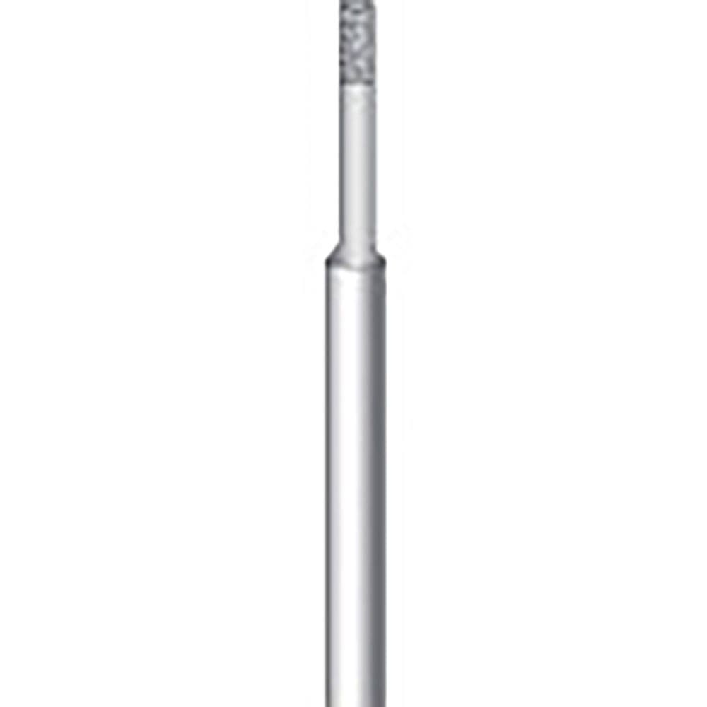ナカニシ　超硬軸電着ダイヤモンドバー　円筒型　φ１．７×４×軸φ３　＃１４０　１２２４２＿