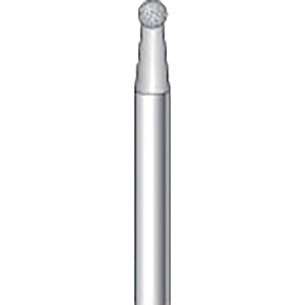 ナカニシ　電着ダイヤモンドバー　球型　φ２．５×軸φ３　＃１００　１２３１６＿