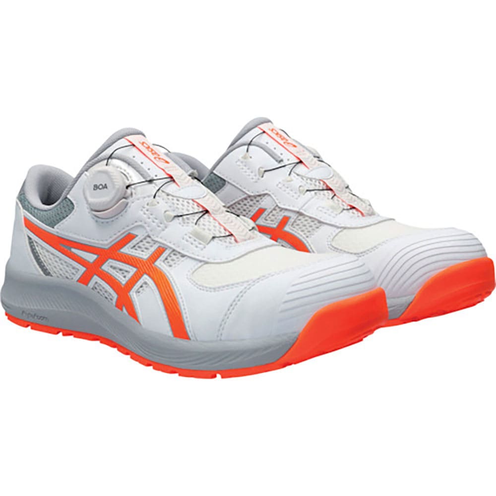 ＡＳＩＣＳ　ウィンジョブ　ＣＰ２１９　ＢＯＡ　ホワイト／ショッキングオレンジ　２５．０ｃｍ　１２７＿