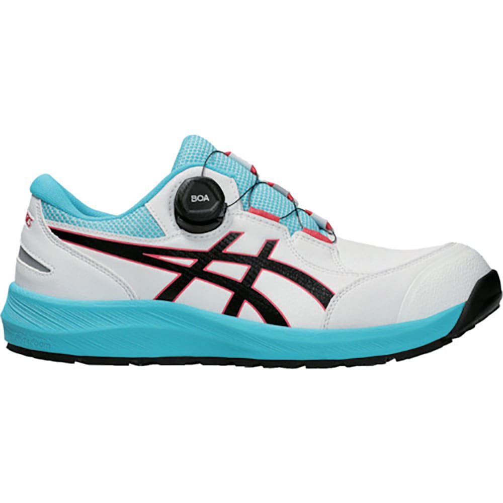 ＡＳＩＣＳ　ウィンジョブＣＰ３０９　ＢＯＡ　ホワイト×ブラック　２２．５ｃｍ　１２７３Ａ０９５．１＿