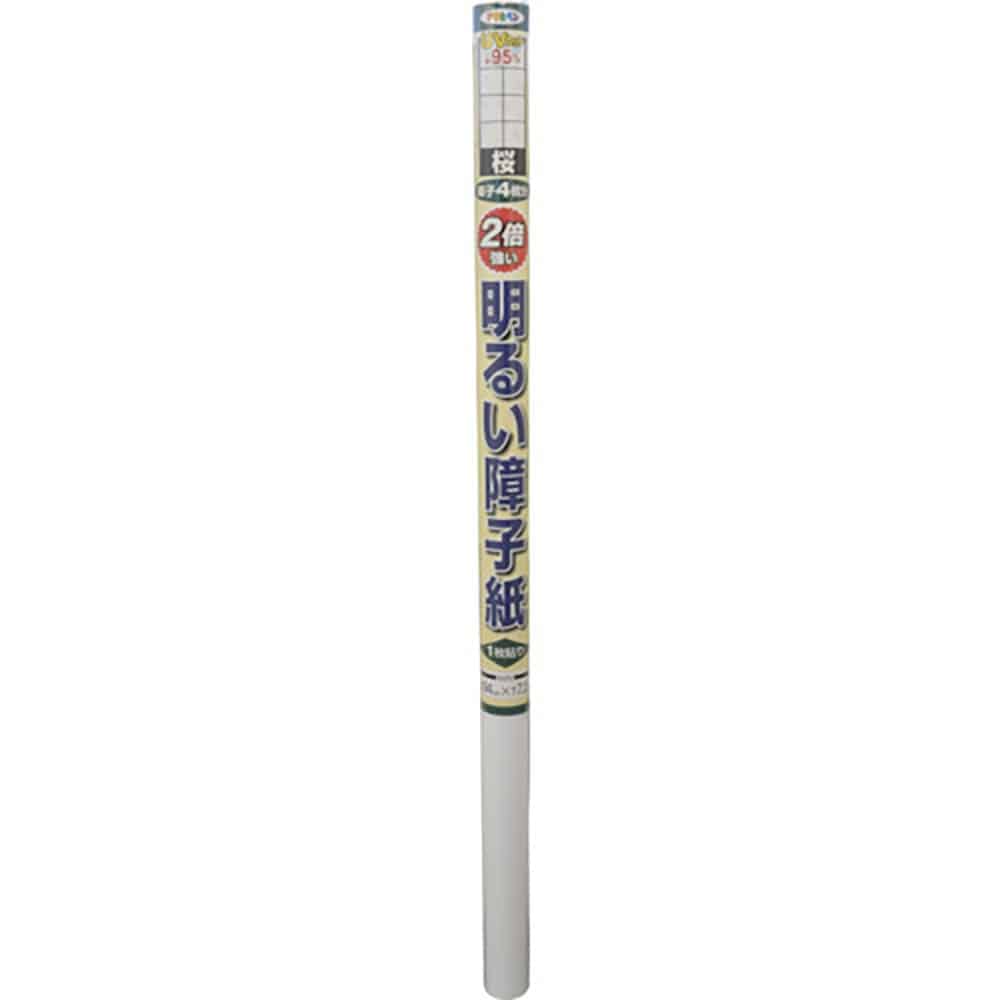 アサヒペン　ＵＶカット２倍強い明るい障子紙　９４ＣＭＸ７．２Ｍ　５２３４　桜　１４５３９０＿