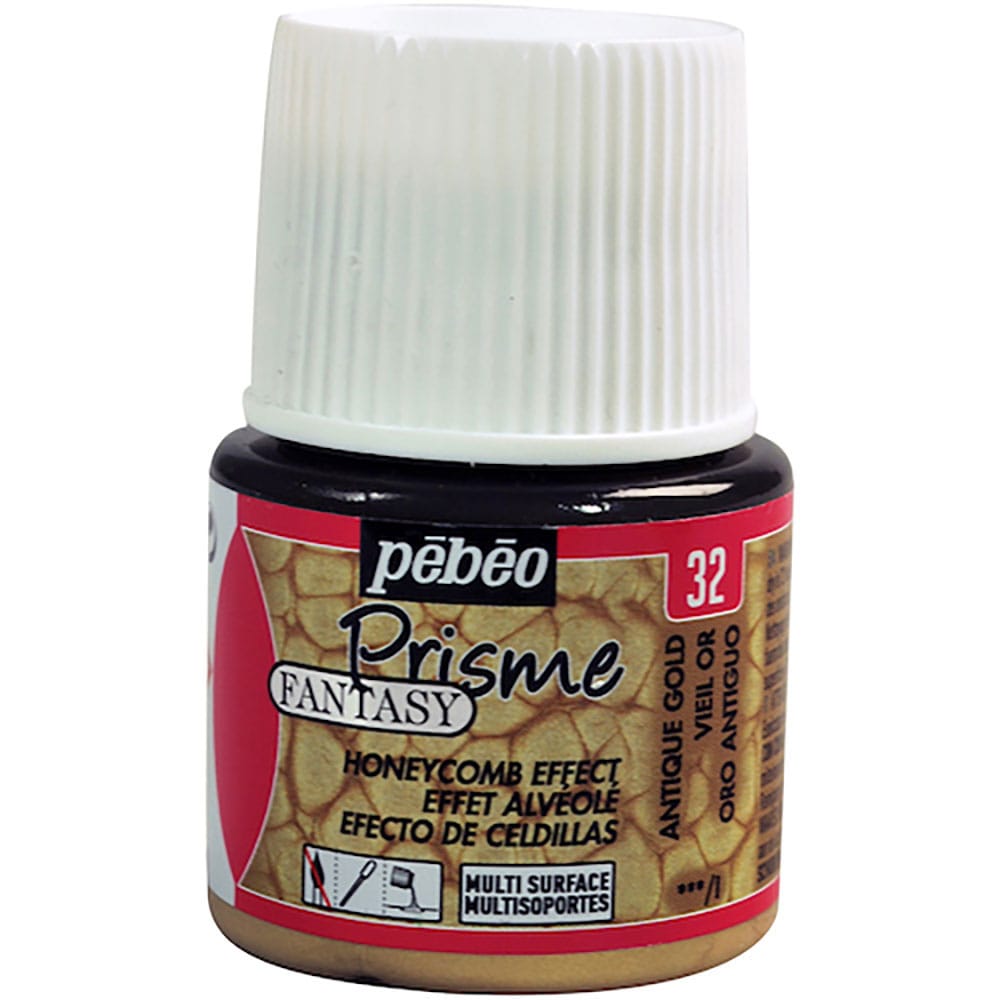Pebeo ファンタジープリズム45ml NO.32アンティークゴールド 166032_