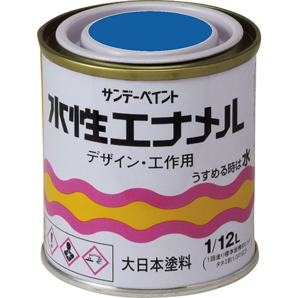 サンデーペイント　水性エナメル　白　８０Ｍ　２０６６１＿