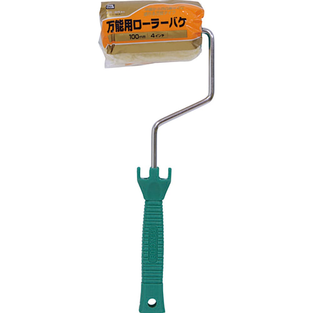 アサヒペン　ＰＣ万能用ローラーバケ　１００ｍｍ　ＲＯ－４　２１７５６１＿
