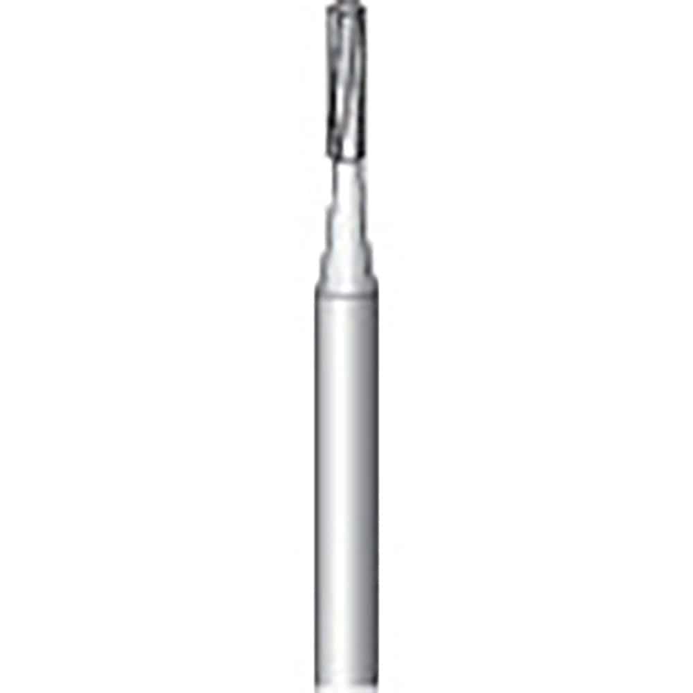 ナカニシ　超硬カッター　５本入　円筒型　シングルカット　φ１×４．５×軸φ１．６　２２０３２＿