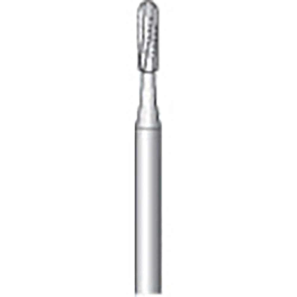 ナカニシ　超硬カッター　５本入　円筒先丸型　チップカット　φ１×４．５×軸φ１．６　２２０６２＿