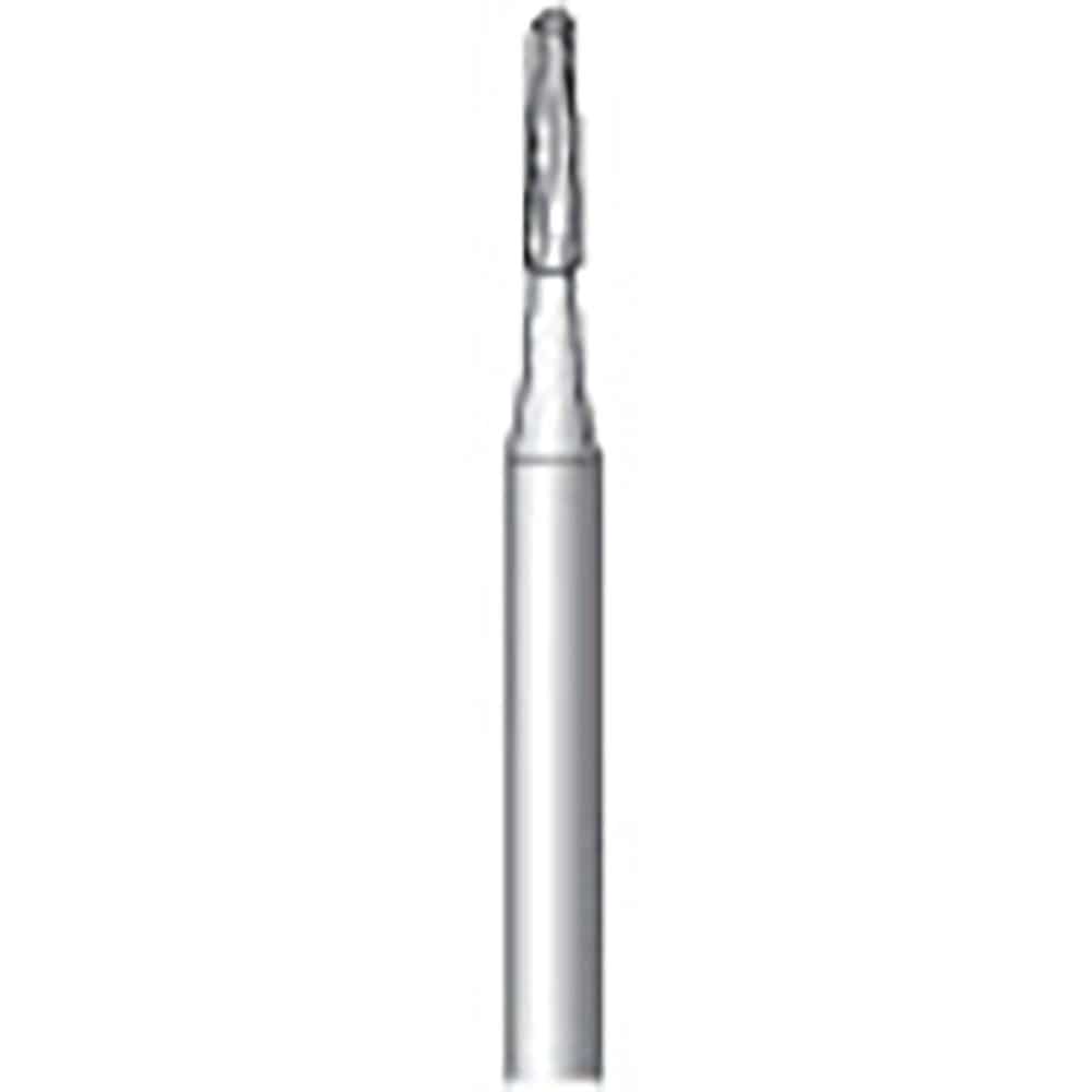 ナカニシ　超硬カッター　５本入　テーパー型　シングルカット　φ１．２×４．５×軸φ１．６　２２０７＿