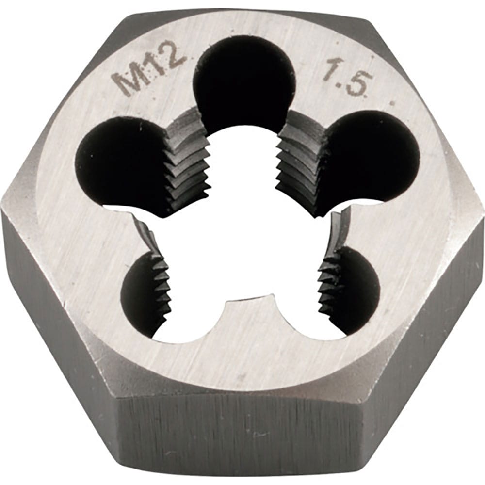 スレッドマスター　六角ダイス　Ｍ１２×１．５ｍｍ　六角サイズ２４ＭＭ（合金工具鋼）　２２２４１＿