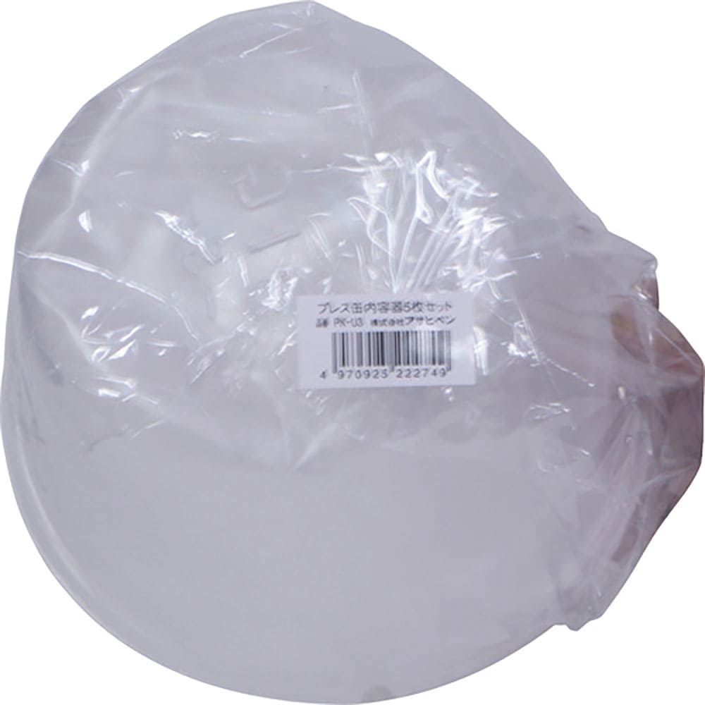 アサヒペン　プレス缶内容器　３Ｌ（５枚セット）　ＰＫ－Ｕ３　２２２７４９＿