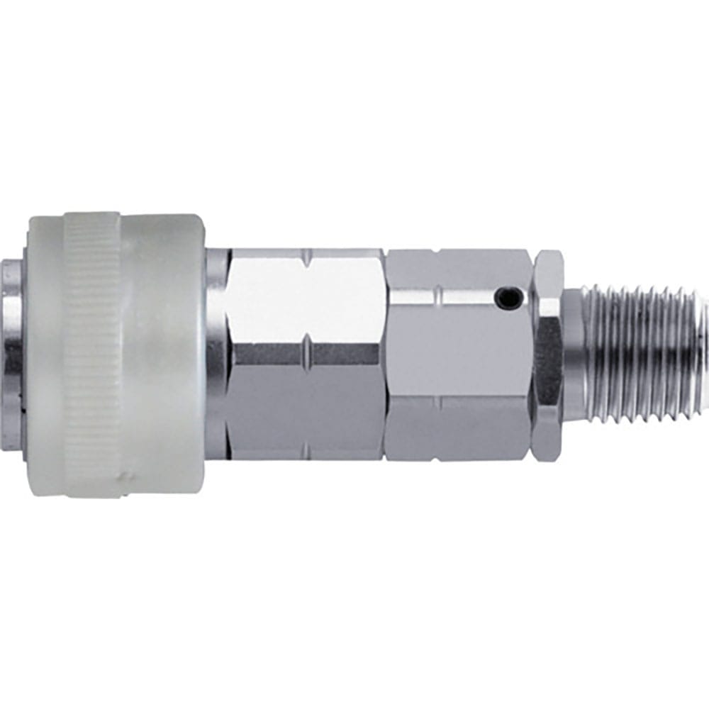 マッハ　高圧用カプラ　ソケット　Ｒ１／４　左ネジ　２２ＨＰＳ＿
