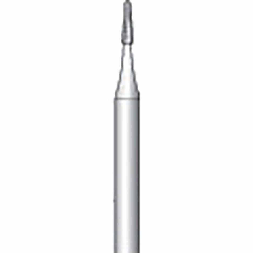 ナカニシ　超硬カッター　テーパー型　シングルカット　φ１×４×軸φ２．３４　２３０４１＿