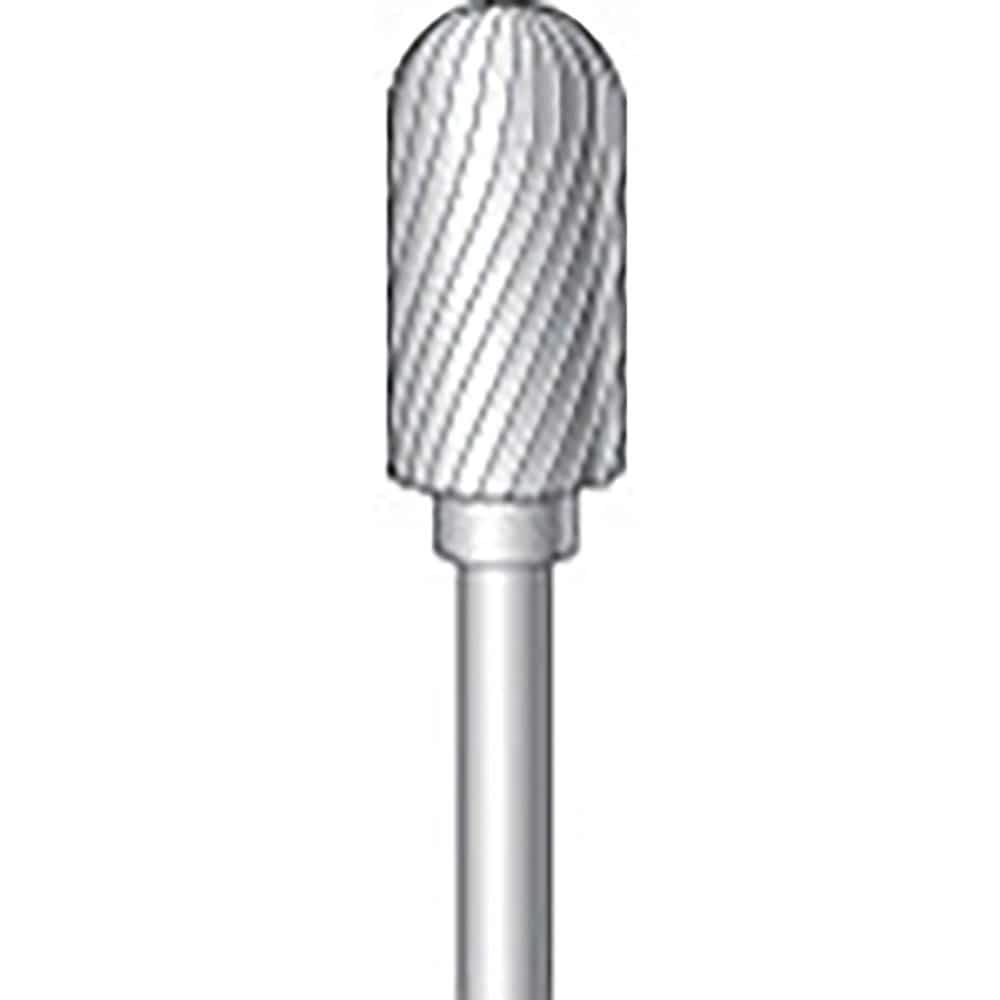 ナカニシ 超硬カッター 円筒先丸型 シングルカット φ6×12×軸φ2.34 23260_