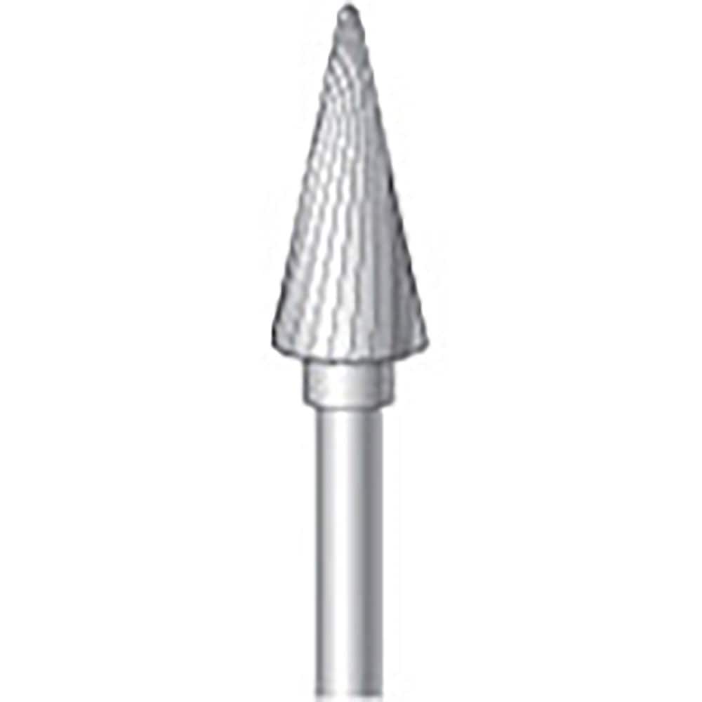 ナカニシ 超硬カッター テーパー型 シングルカット φ6×13×軸φ2.34 23261_