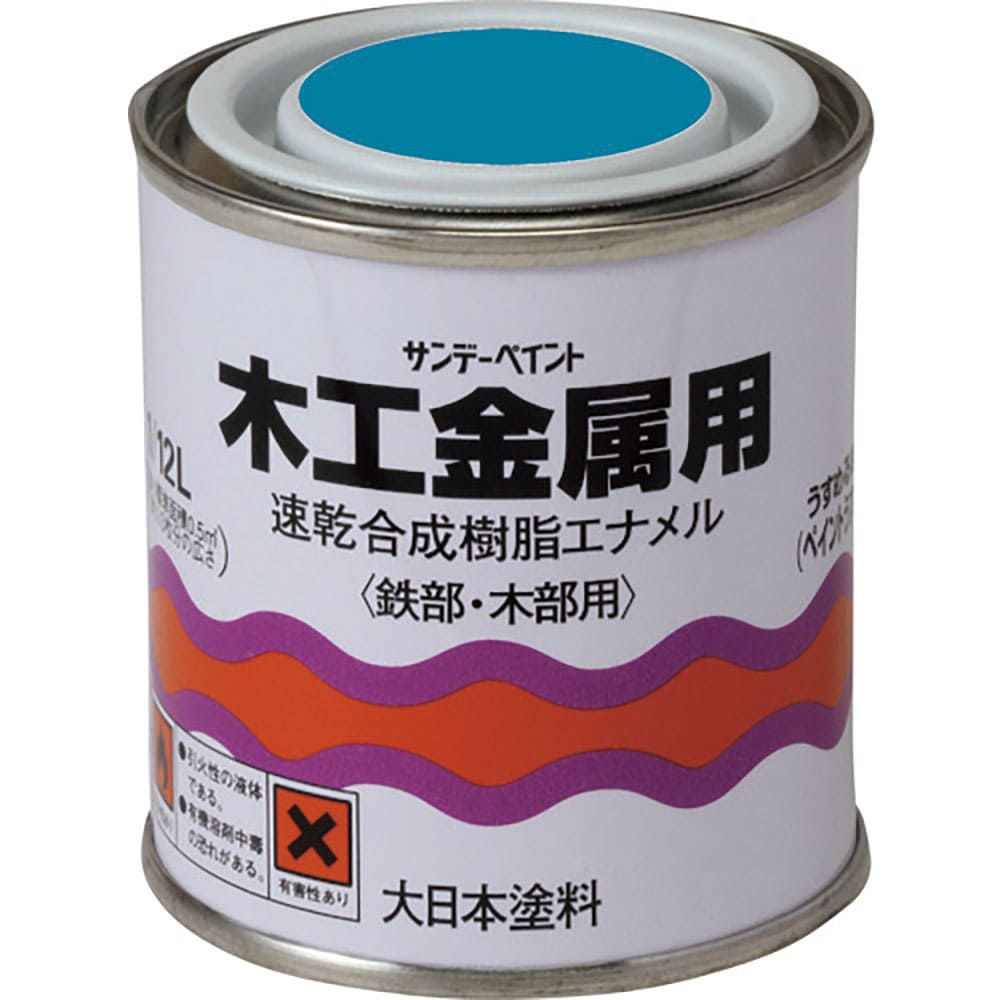 サンデーペイント 木工金属用 白 80M 23991_