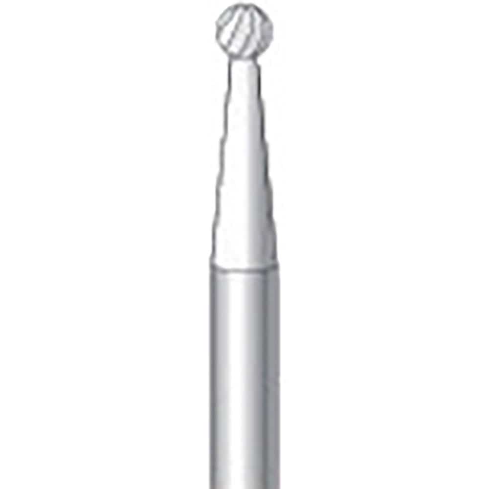 ナカニシ　超硬カッター　球型　シングルカット　φ２．５×２×軸φ３　２４０１５＿