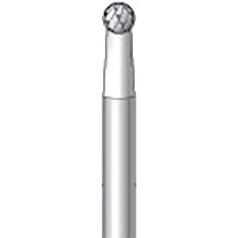 ナカニシ　超硬カッター　球型　ダブルカット　φ３×２．８×軸φ３　２４０７３＿