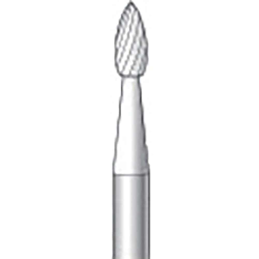 ナカニシ　超硬カッター　雫型　シングルカット　φ３×６．３×軸φ３　２４３０１＿