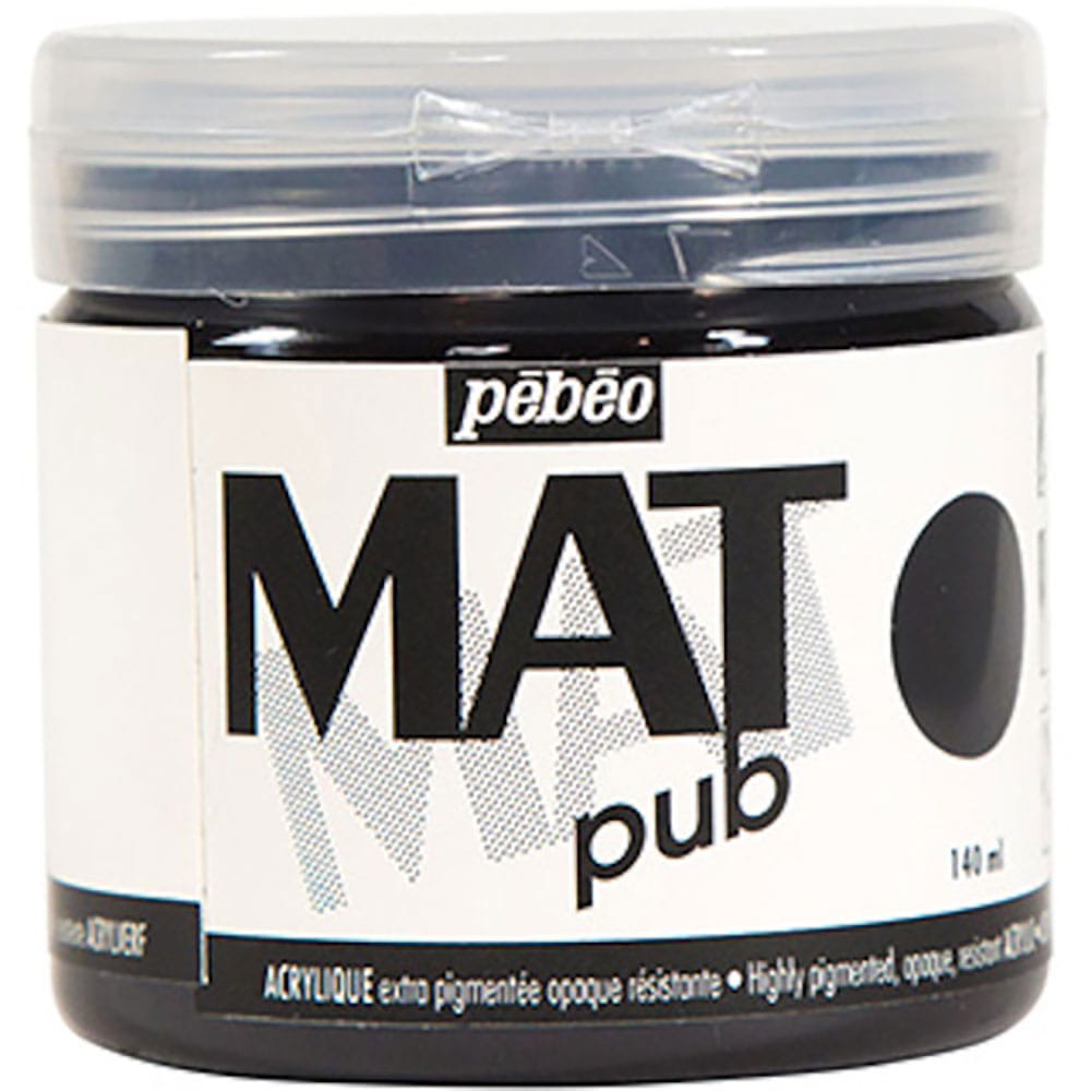 Ｐｅｂｅｏ　マットピュブ　１４０ｍｌ　ＮＯ．２４　アイボリーブラック　２５６０２４＿