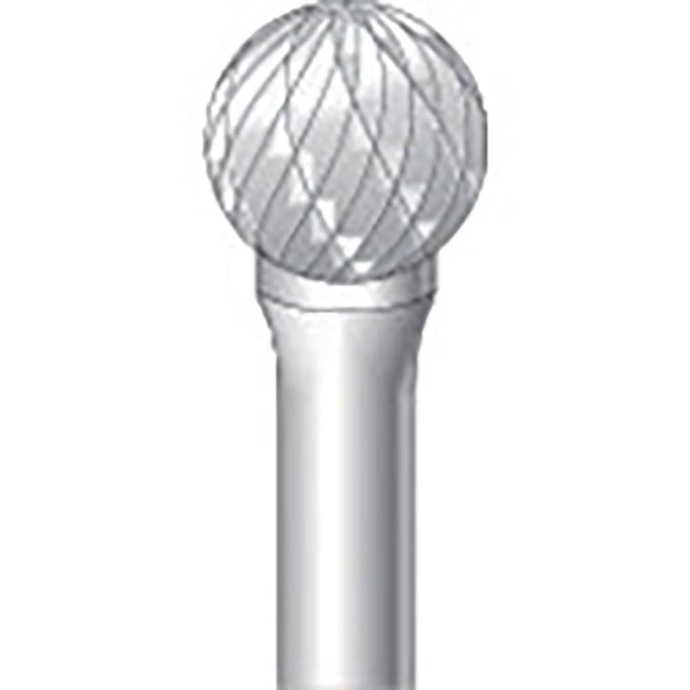 ナカニシ　超硬カッター　球型　ダブルカット　φ１２．７×軸φ６　２６０２４＿