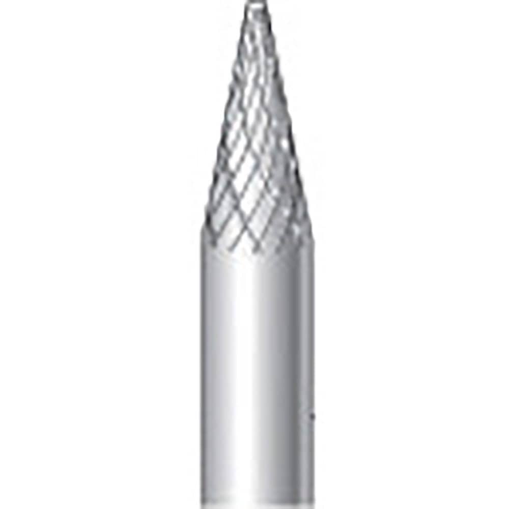 ナカニシ 超硬カッター テーパー型 ダブルカット φ6×13×軸φ6 22° 26141_