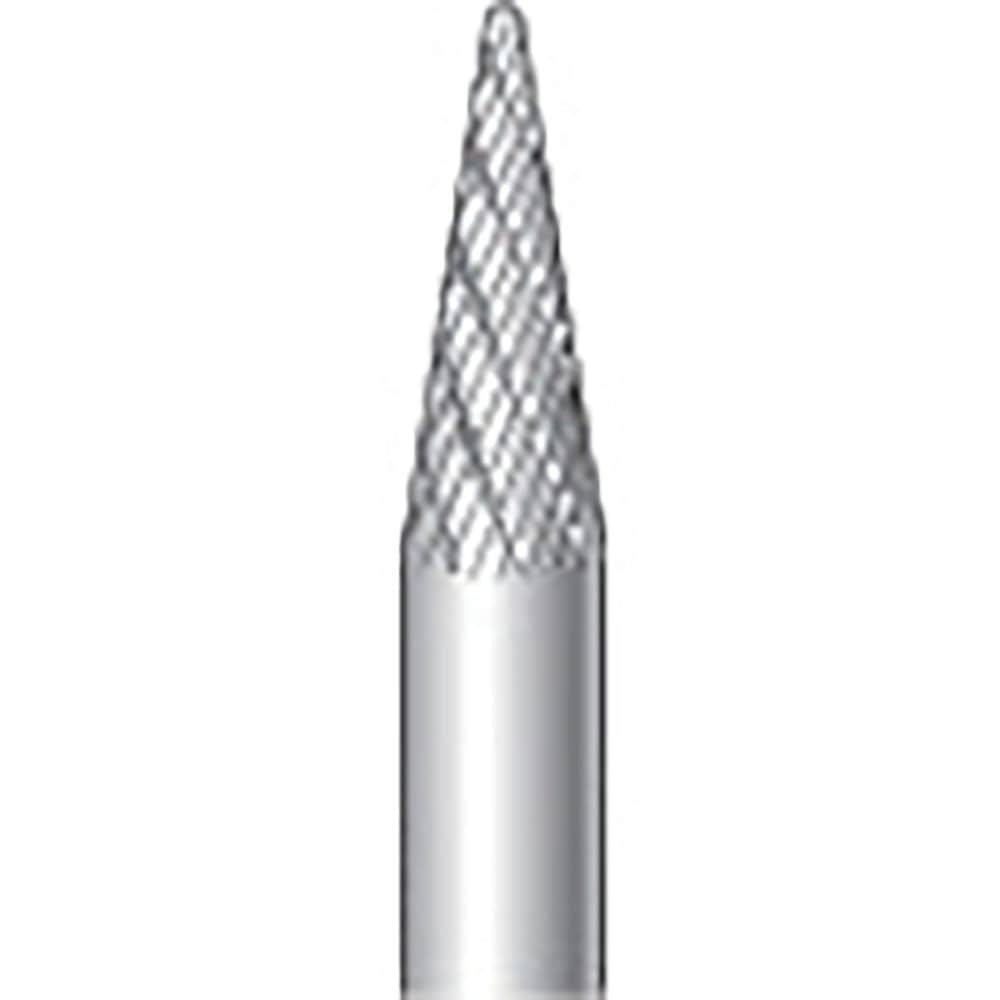 ナカニシ　超硬カッター　テーパー型　ダブルカット　φ６×１６×軸φ６　１４°　２６１６１＿