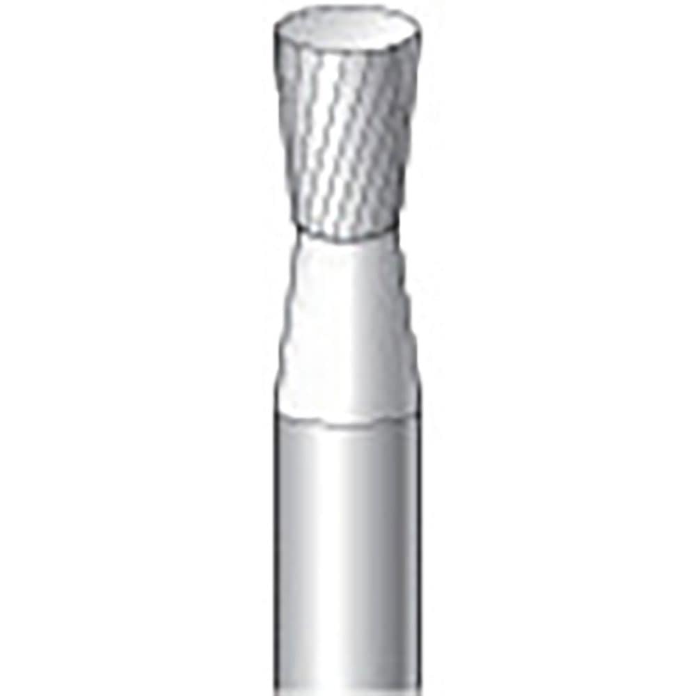 ナカニシ 超硬カッター 逆テーパー型 シングルカット φ6×8×軸φ6 10° 26171_