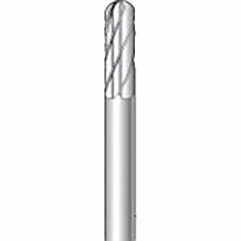 ナカニシ　超硬アルミカッター　円筒先丸型　アルミカット　φ６×１９×軸φ６　２６８１１＿