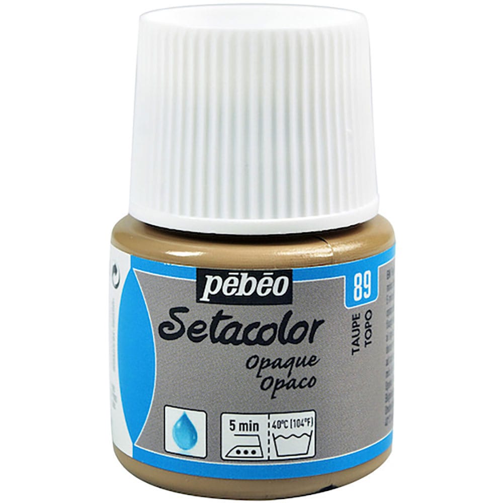 Ｐｅｂｅｏ　布用水性アクリル絵具セタカラー不透明色　４５ｍｌ　トープ　２９５０８９＿