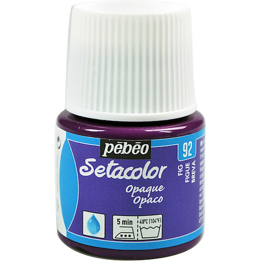 Ｐｅｂｅｏ　布用水性アクリル絵具セタカラー不透明色　４５ｍｌ　フィグ　２９５０９２＿