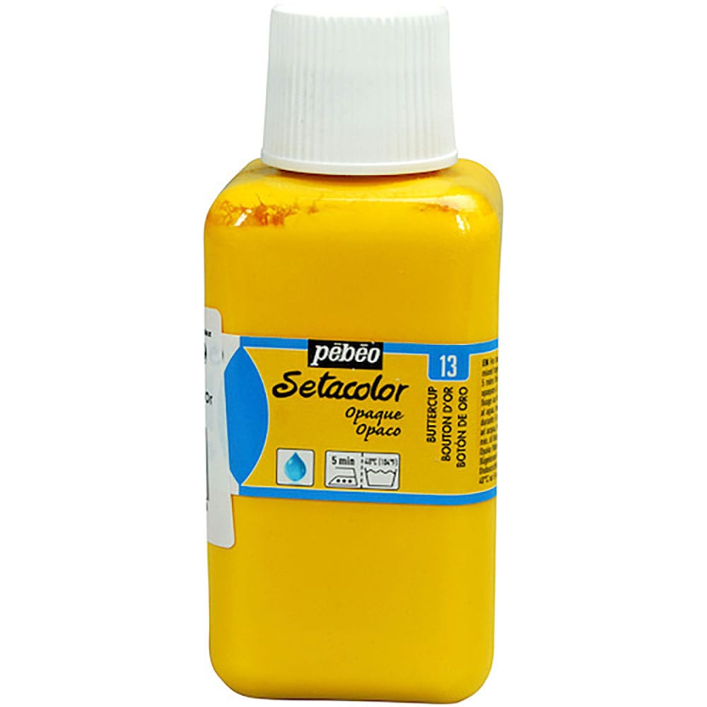 Ｐｅｂｅｏ　布用水性アクリル絵具セタカラー不透明　２５０ｍｌ　バターカップ　　２９６０１３＿