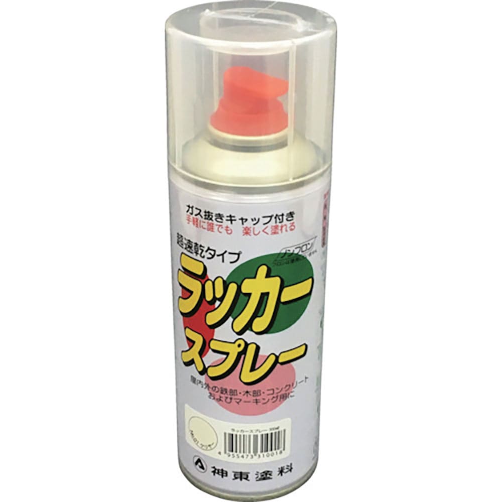 シントー ラッカースプレー クリヤー 300ML 3101-0.3_