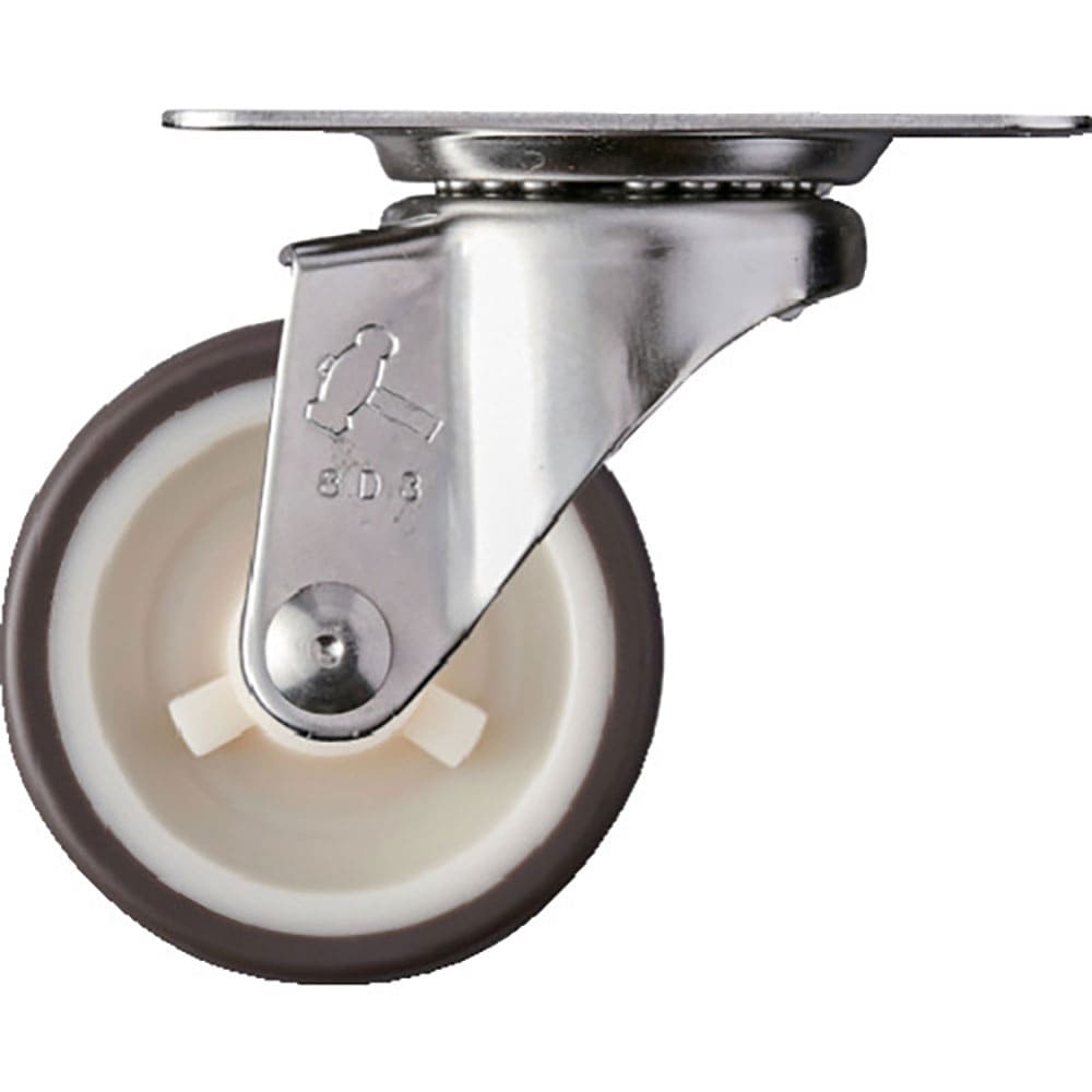 ハンマー　Ｅシリーズオールステンレス　旋回式ウレタン車輪（ナイロンホイール）５０ｍｍ　３２０Ｅ－Ｕ＿