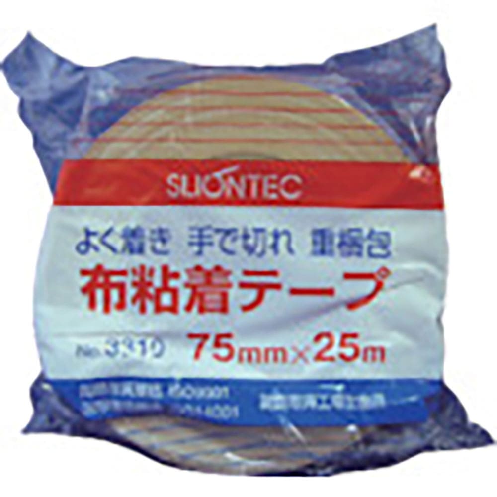 SLIONTEC 布粘着テープ75mm 331000-DB-00-75X25_