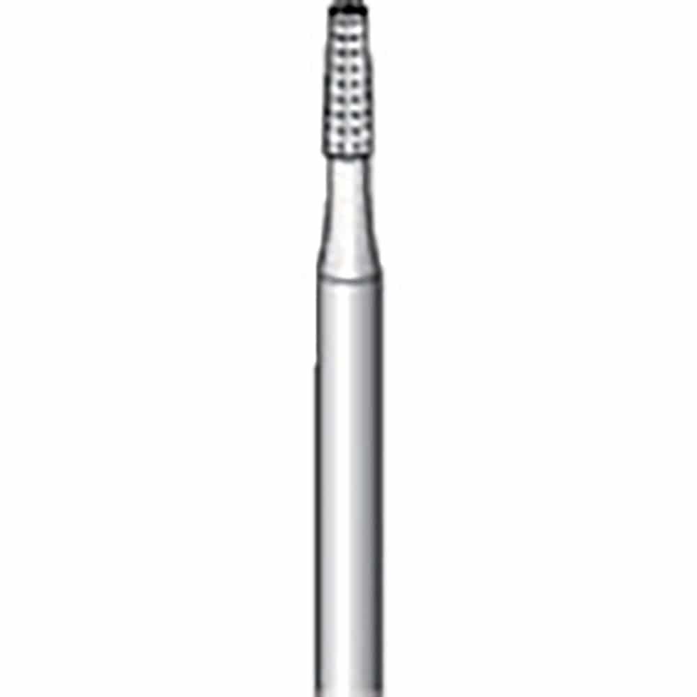 ナカニシ　精密スチールカッター　１２本入　テーパー型　φ１．８×５．４×軸φ２．３４　３３１１７＿