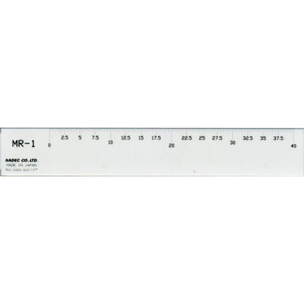 ＫＥＮＩＳ　顕微鏡用マイクロルーラー　ＭＲ－１　（５枚入）　３－３２１－０６９０＿