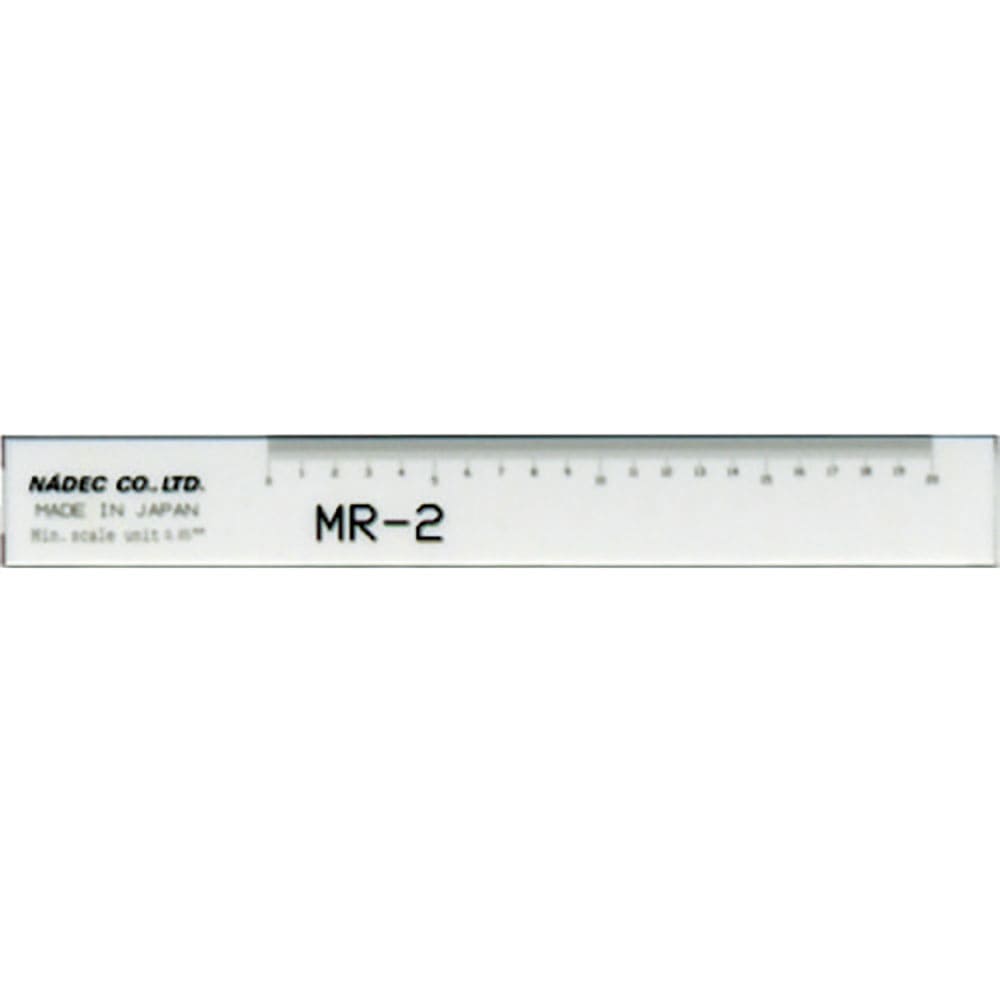 ＫＥＮＩＳ　顕微鏡用マイクロルーラー　ＭＲ－２　（５枚入）　３－３２１－０６９１＿