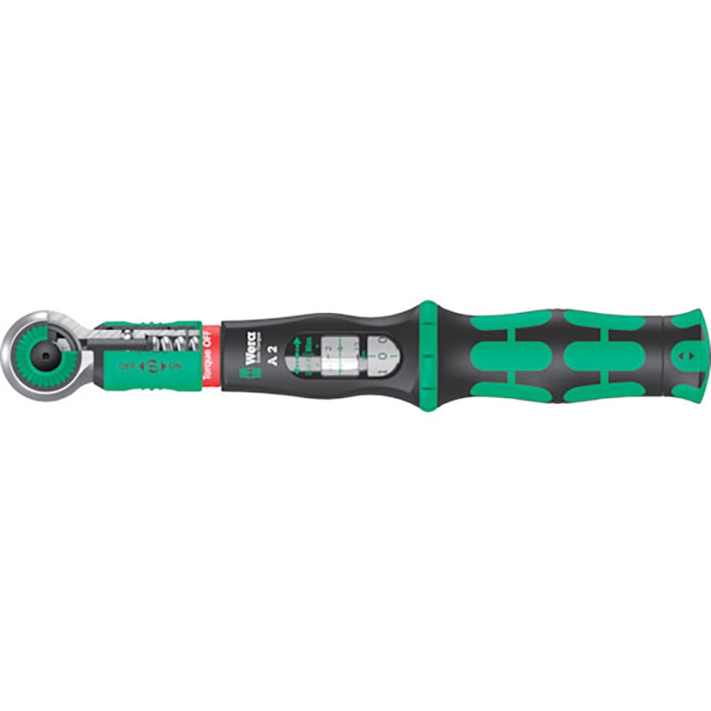 Ｗｅｒａ　空転式トルクレンチ（プリセット型）　Ａ２セーフトルク　２～１２Ｎｍ　１／４ビット用　３４＿