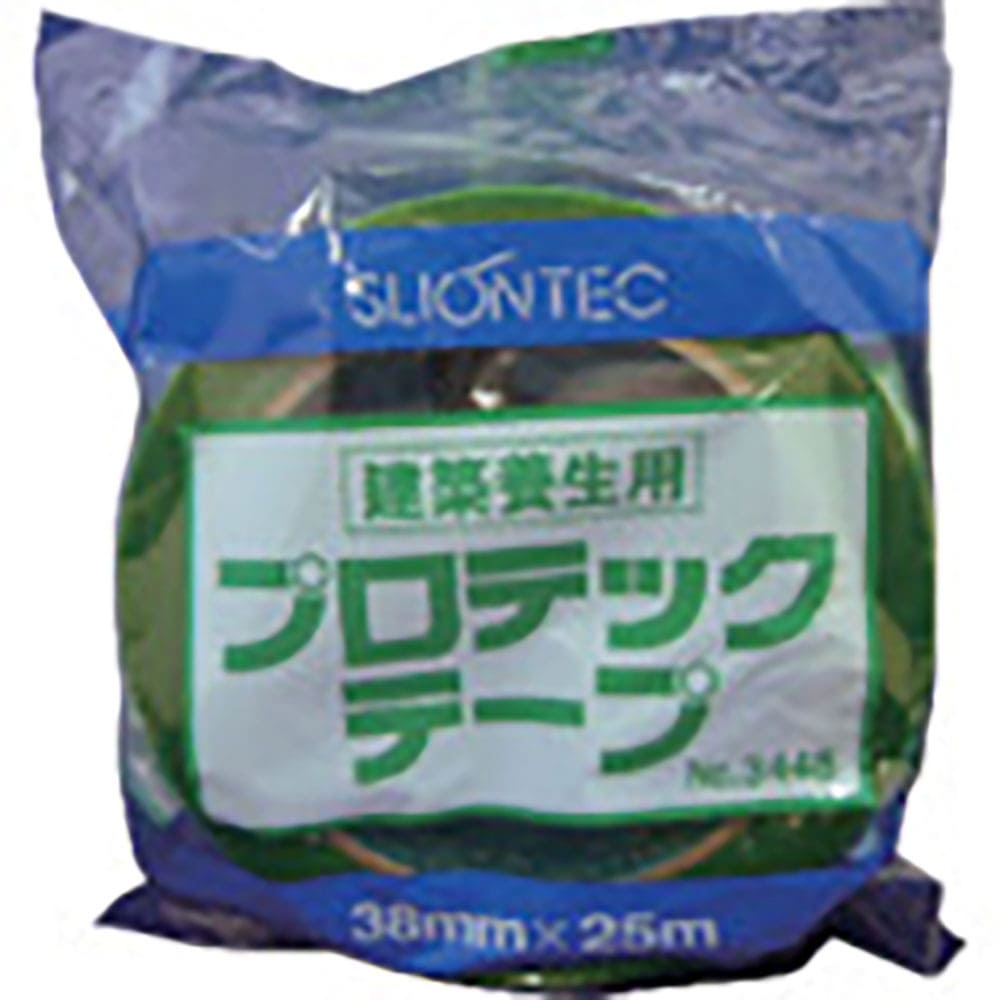 SLIONTEC プロテックテープ 38mm×25m グリーン 344800-GR-00-38X2_