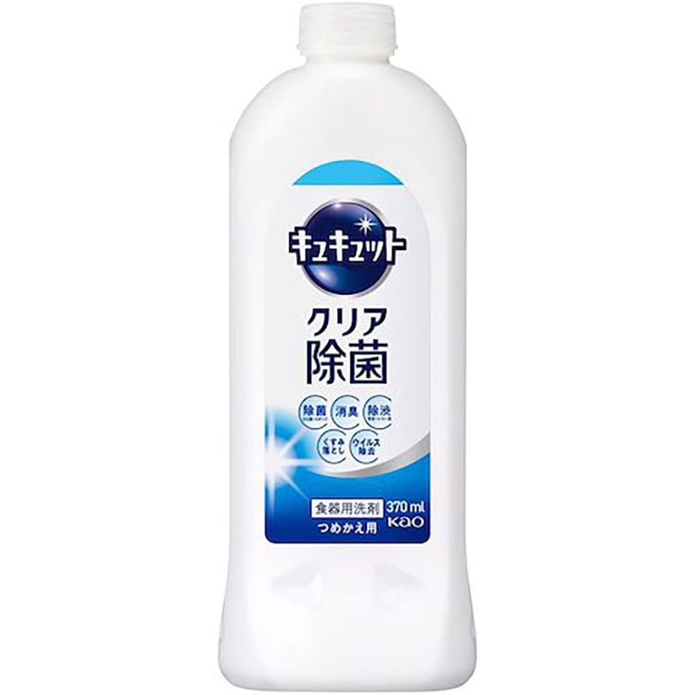 Ｋａｏ　キュキュット　クリア除菌　つめかえ用　３７０ｍｌ　４１８５８６＿