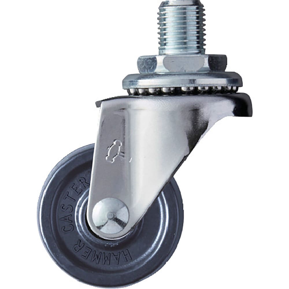 ハンマー　Ａシリーズ　ねじ込み　自在　ＵＮＦ１／２　エラストマー車　４０ｍｍ　４２０Ａ－１０Ｕ４０＿