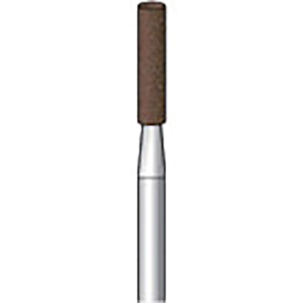 ナカニシ　ブラウン砥石　１０本入　円筒型　φ３×１３×軸φ３　Ａ・ＷＡ　＃８０　４２７３１＿