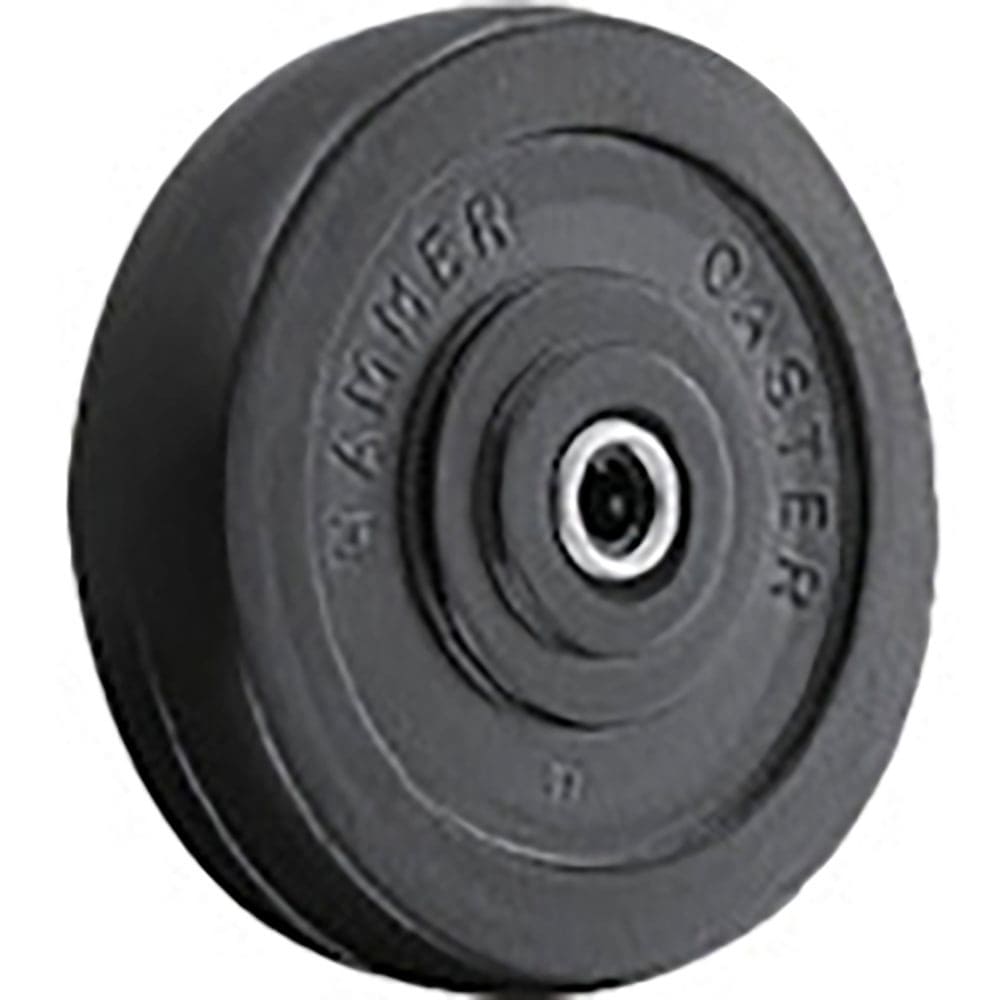 ハンマー　Ｅ型ゴムＢ入り車輪　１００ｍｍ　４３７Ｅ－ＲＤＢ１００＿