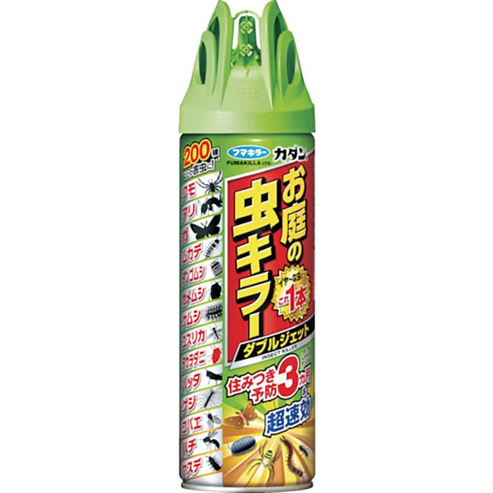 フマキラー　殺虫剤　カダンお庭の虫キラーダブルジェット４５０ｍｌ　４４９９０７＿
